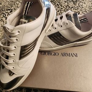 Giorgio Armani Tennis Shoes Size 7.5